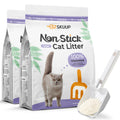 Non-Stick Strong Clumping Cat Litter, Unscented Dust-Free Cassava Cat Litter, Easy To Scoop, Light Color For Health Tracking, For Automatic\u002FStinless Steel\u002FPlastic Cat Litter Box