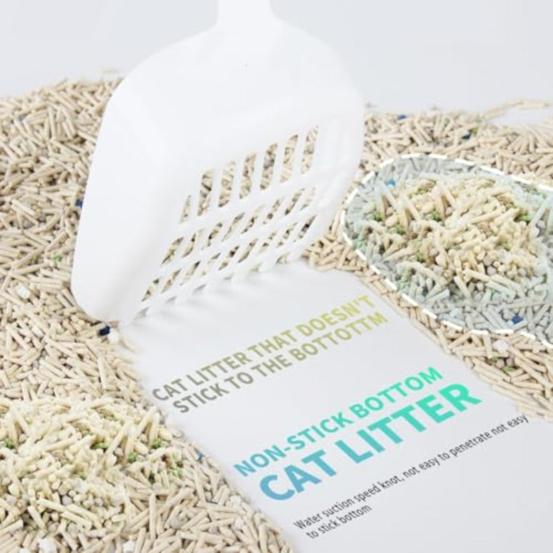 2-Pack Tofu Cat Litter Suitable for Cats - Low Tracking Odor Lock, 24\u002F7 Deodorizing, Fast Clumping Natural Plant Fiber Litter with 2mm Small Particles & 55N Hardness, Safe for Kittens, Strong Clump Formation for Multi-Cat Households