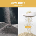 Tofu Cat Litter - Strong Clumping, Ultra Absorbent, Odor Control, Flushable, Low Tracking, Low Dust Tofu Litter Pellets 2 Packs 12LB Original Flavor
