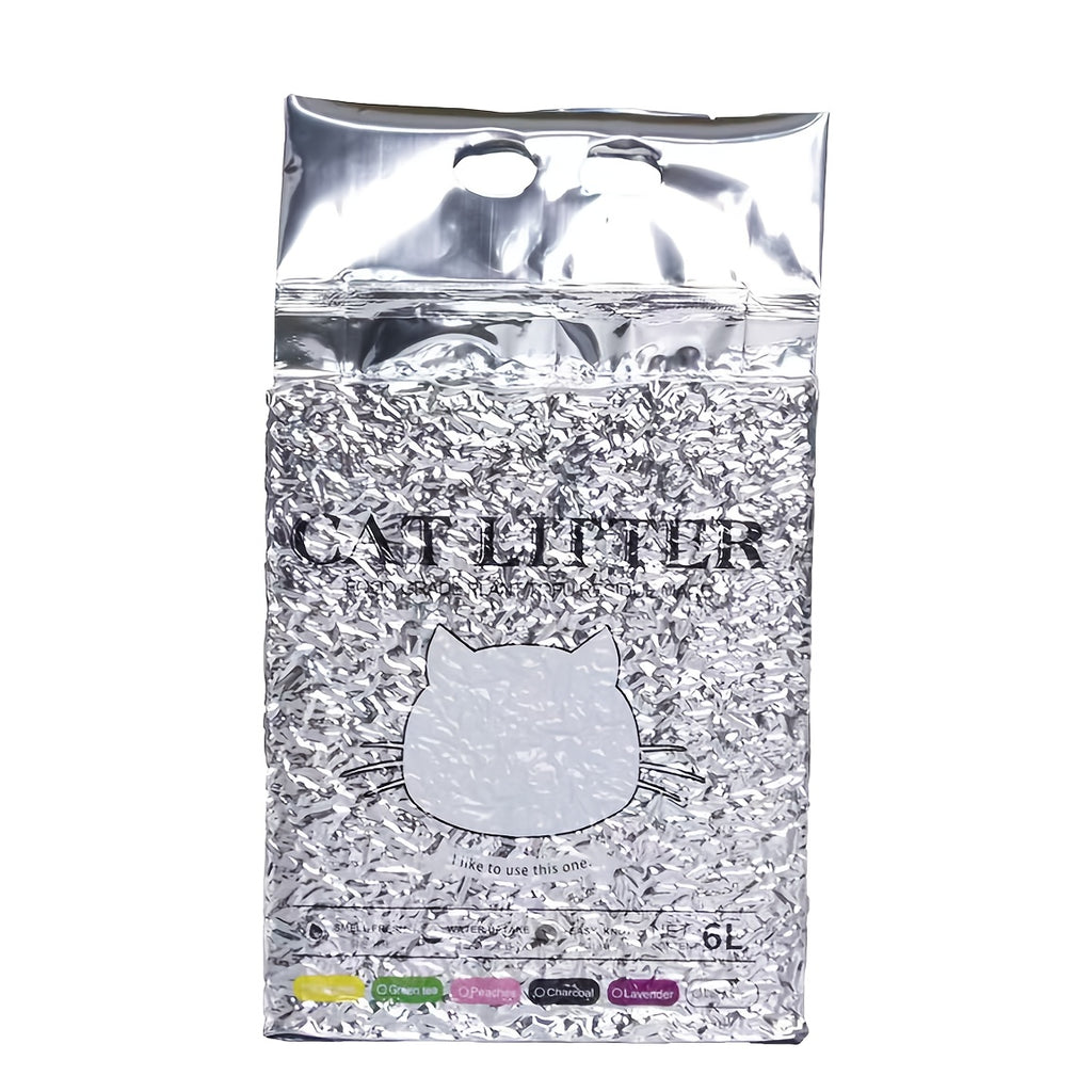 18Lb Mixed Tofu & Bentonite Cat Litter - Can Be Flushed, Has a Fresh Fragrance, Clumps Quickly, Produces Low Dust, Controls Odors, Perfect for Automatic Litter Boxes, Smart Litter Trays, And Homes with Multiple Cats
