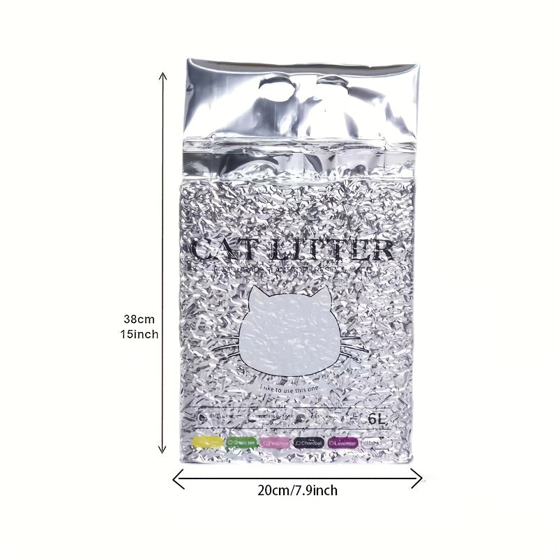 18Lb Mixed Tofu & Bentonite Cat Litter - Can Be Flushed, Has a Fresh Fragrance, Clumps Quickly, Produces Low Dust, Controls Odors, Perfect for Automatic Litter Boxes, Smart Litter Trays, And Homes with Multiple Cats
