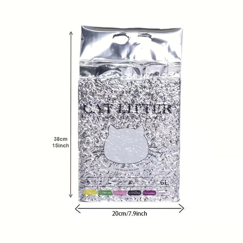 18Lb Mixed Tofu & Bentonite Cat Litter - Can Be Flushed, Has a Fresh Fragrance, Clumps Quickly, Produces Low Dust, Controls Odors, Perfect for Automatic Litter Boxes, Smart Litter Trays, And Homes with Multiple Cats