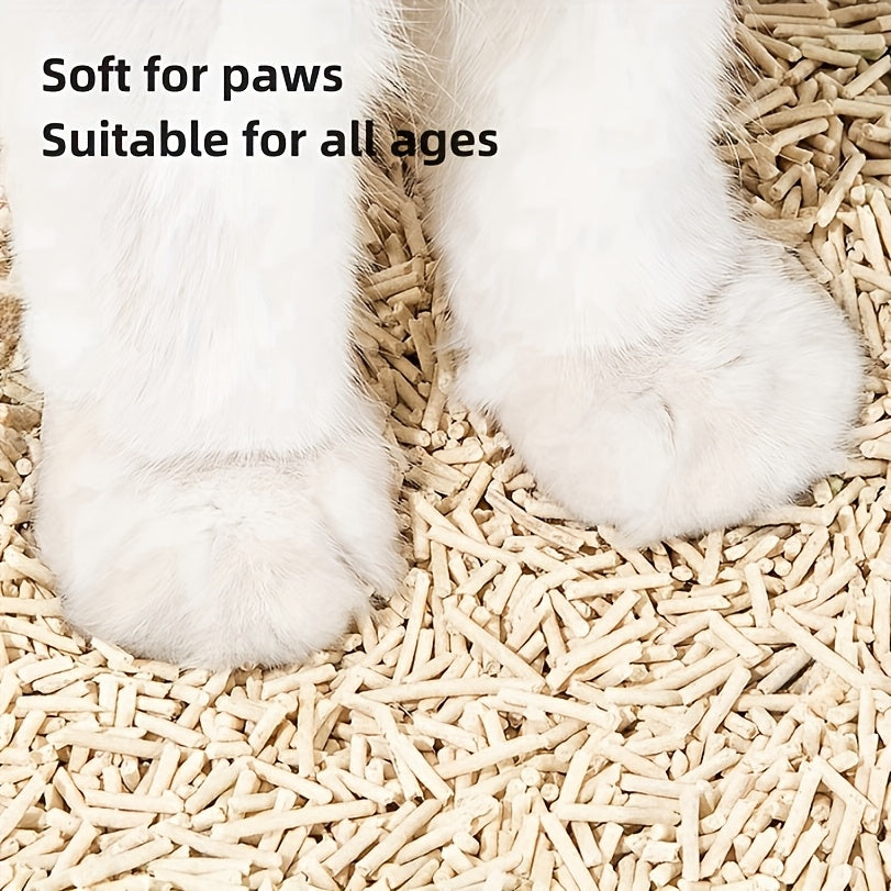 Ultra-Absorbent Tofu Cat Litter - Dust-Free, Quick Clumping Formula in Assorted Scents, Super Absorbent, A Variety Of Flavors