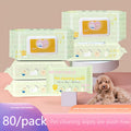 160pcs of pet wipes, disposable cleaning products for cats and dogs, no eye care paws, body and buttocks